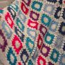 Handmade Crochet Baby Blanket. Colorful Granny Square Design Image 5