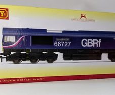 Hornby R3881GBRf Co-Co CLASS 66 "Andrew Scott CBE" No.66780, OO Gauge