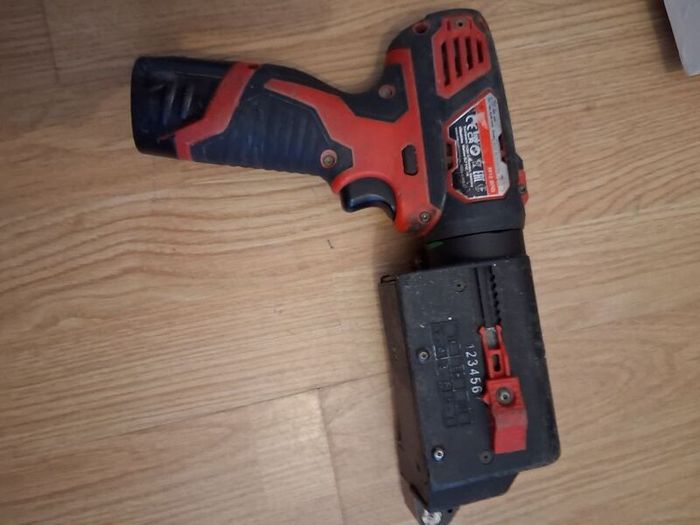 Panduit Milwaukee cordless cable tier