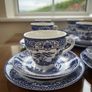 vintage 18 piece blue willow Image 6