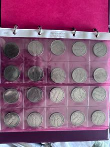 Coins ( Irish Florins Morgan Dollars Silver crowns And More