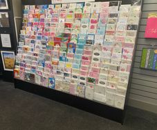 Greeting Card Stand including cards