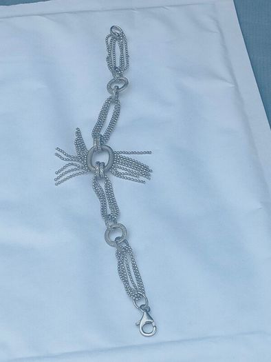Italian Designer 925 Silver Bracelet