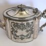 Antique Silver Teapot Image 2