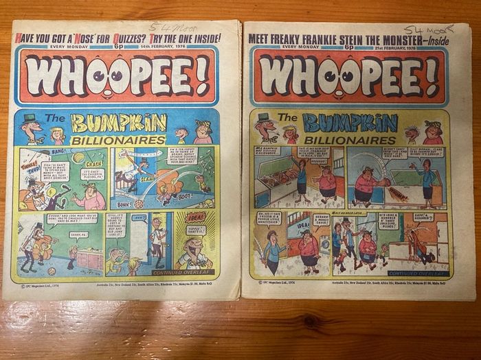 Comics: 'Whoopee!' comics 1976 (12 numbers)