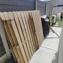 Hit and Miss Timber Fence Panels - 10 Months Old Image 2