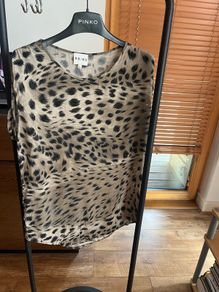 Reiss leopard top