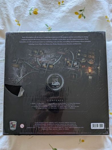 Brass Bermingham board game