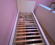 Single bed frame & memory foam mattress