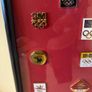 Framed International Olympic Pins (14) Image 2