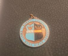 Old rifle medal