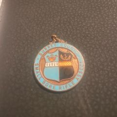Old rifle medal