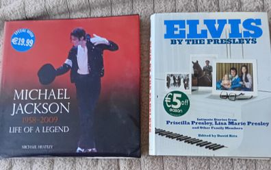 Michael Jackson and Elvis  Books