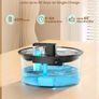 Wireless Cat Water Fountain for Drinking, 3.2L Cat Fountain Stainless Steel Cordless Pet Water Dispenser Battery Operated Motion Sensor Silent Rechargeable Water Fountain for Cats Image 4