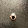 Pandora Silver and 14K Gold heart charm Image 2