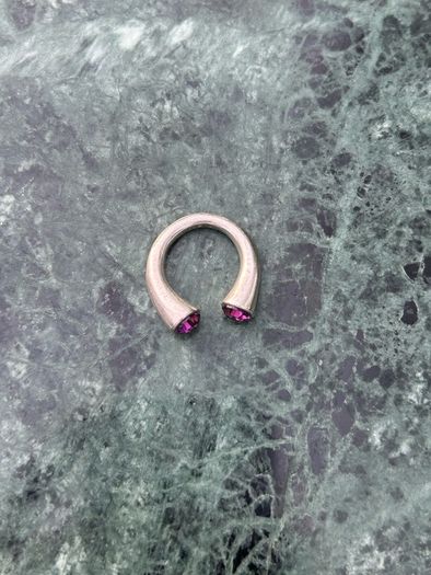 Amethyst pilgrim ring