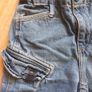 Denim Jeans Shorts Age 8-9 Image 2