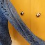 Women's Blouse Top Blue Lace NWT SIZE 14 Image 4