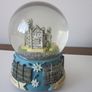 Vintage Musicial Snow Globe Bavarian Castles with Music  Edelweiss Image 4