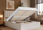 King Hydraulic Lift Ottoman Storage Bed