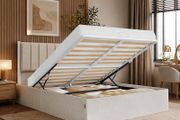 King Hydraulic Lift Ottoman Storage Bed
