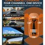 iZEEKER iD340 4-Channel Dash Cam, 4K Image 3