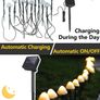 20 LED Solar Garden Lights, 8 Modes Mushroom Pathway Lights Outdoor, 5M/16.4 Ft Garden Landscape Stake Lights, Waterproof Solar Ground Lamps for Yard, lawns, Wedding Party Decoration, Warm White (FREE POSTAGE) Image 2