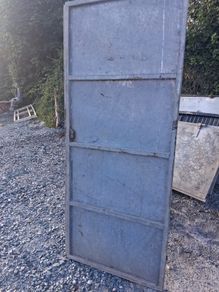 steel door