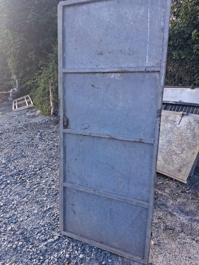 steel door