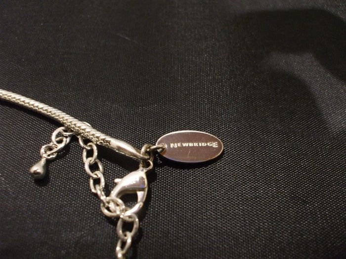 SALE!  Short Newbridge Silverware Charm Necklace