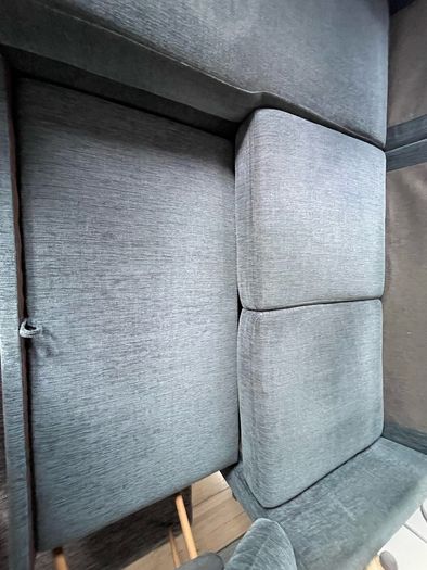 Left hand faced sofa bed with storage
