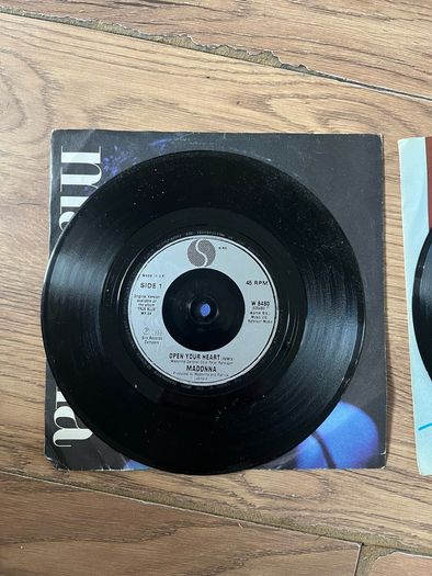 2x Madonna Singles Open Your Heart & True Blue (Remix's)