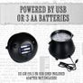 Harry Potter Cauldron Light with Colour Changing Bubbling Effect Image 3
