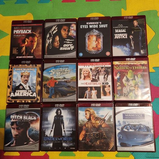 Large HD DVD Movie Collection 2 Euros Each