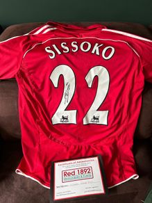 Sissoko signed Liverpool jersey