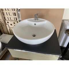 wall hung vanity unit and basin