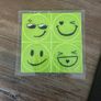 4x reflective smile face stickers Image 3