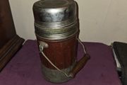 Antique Eagle Brand Vacuum Flask