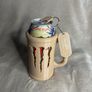 Monster Energy Can Holder Mug with Keychain | Gamer Desk Accessory Image 5