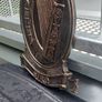 cast iron  eir harp sign Image 2