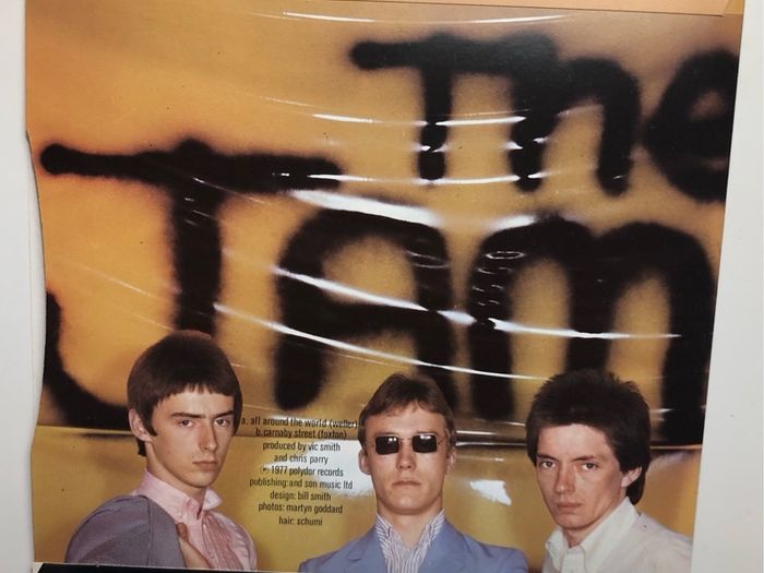 The Jam - All Around The World (1977) 7" UK Reissue