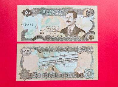 Iraq   50  Dinars  1994. Pick  83 ( Uncirculated )