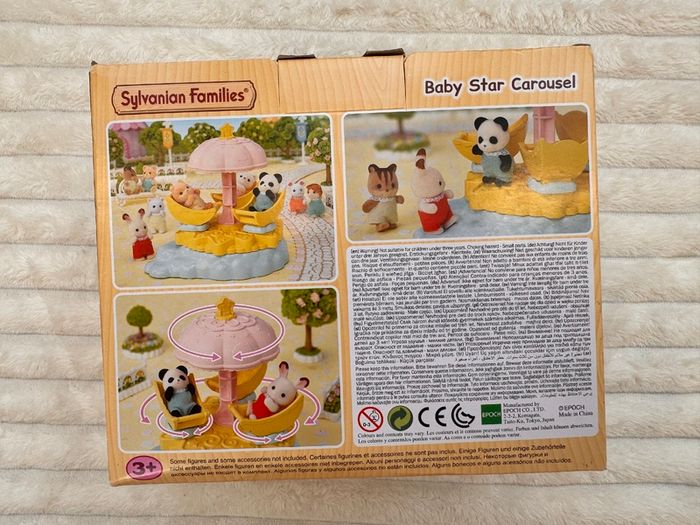 Sylvanian Families 5539 Baby Star Carousel Damaged Box Please see photos
