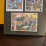 Bob Cahill Cards From Oriental Paintings Framed Under Glass. Nice Decorative Picture. In Good Condition. Image 3