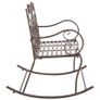 Garden Bench 104 cm Iron Antique Brown Image 4