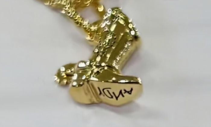 Pandora Disney Pixar Toy Story Cowboy Boot Charm  Brand New
