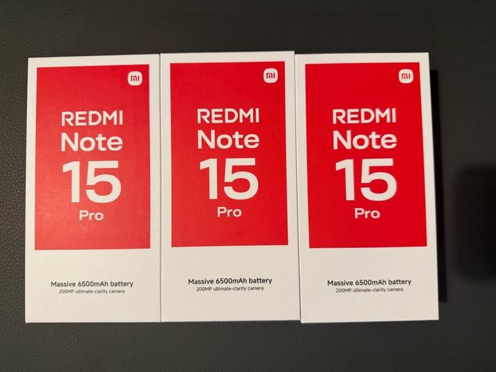 Redmi Note 15 pro 8/256GB Brand New Sealed 2 years Warranty RECEIPT
