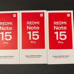 Redmi Note 15 pro 8/256GB Brand New Sealed 2 years Warranty RECEIPT