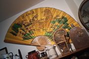 gigantic Mid-century Tiger Fan