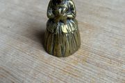 brass miniatures lady and mouse